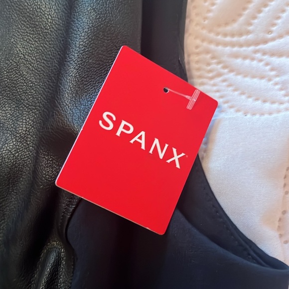 NWT SPANX Luxe Black Combo Dress - Picture 12 of 15